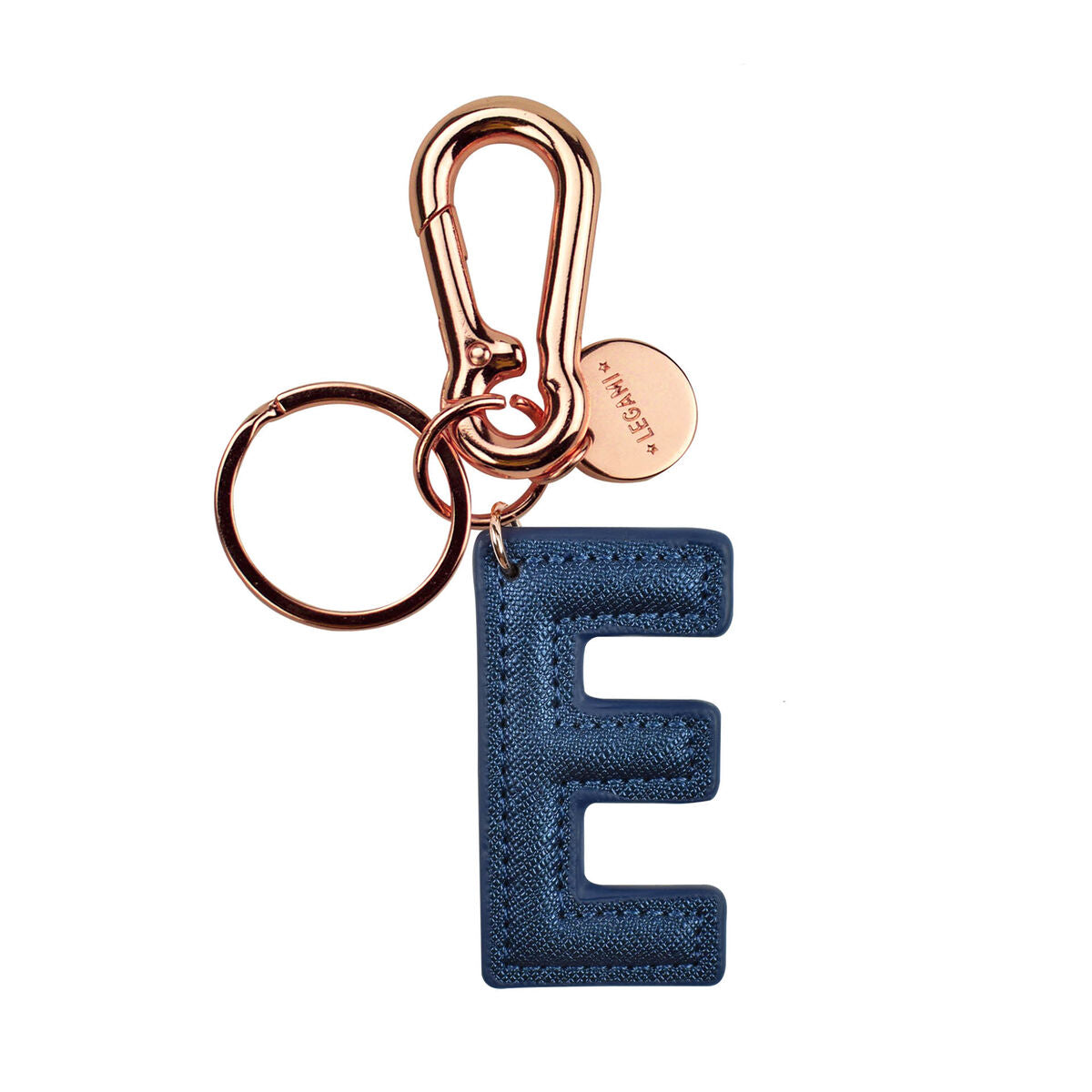 Legami My Initial Portachiavi con Iniziale - E - Blu