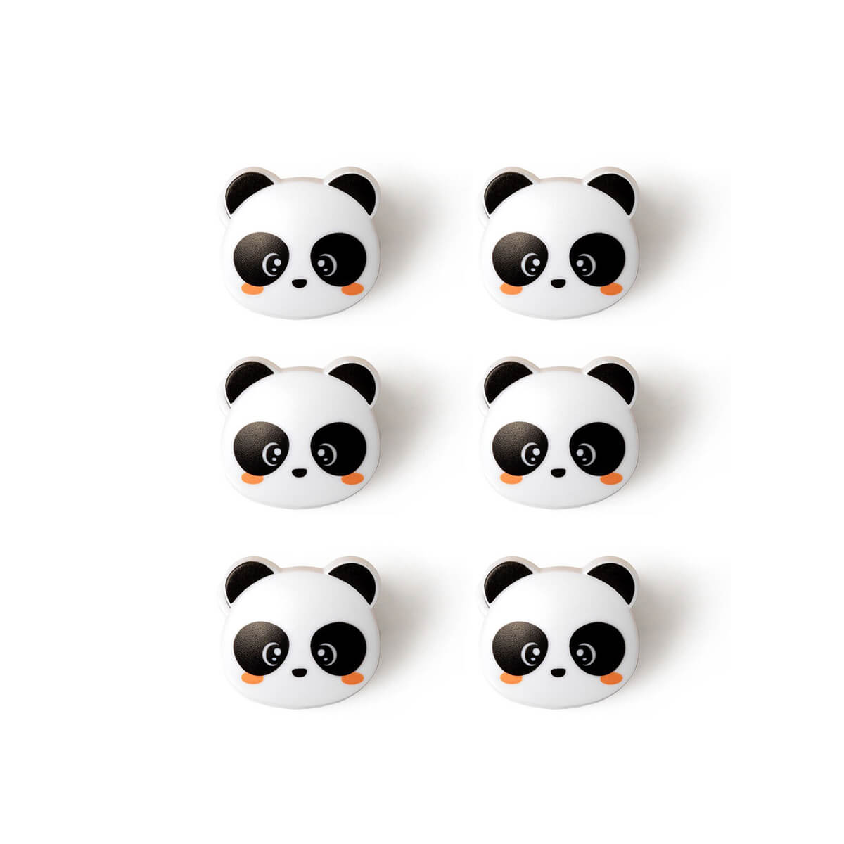 Legami BAG CLIPS - PANDA - SET 6 PCS - 8051122265398