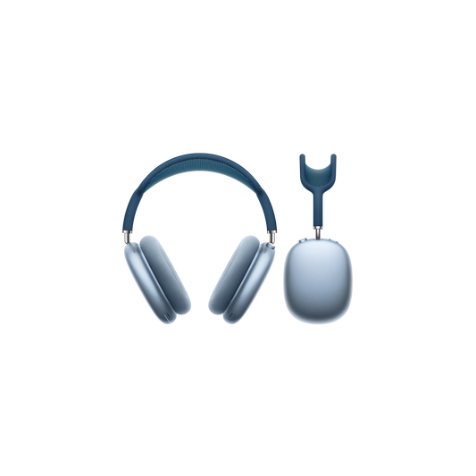 Apple AirPods Max ricondizionati — Azzurro — immagine del modello e colore, alta risoluzione