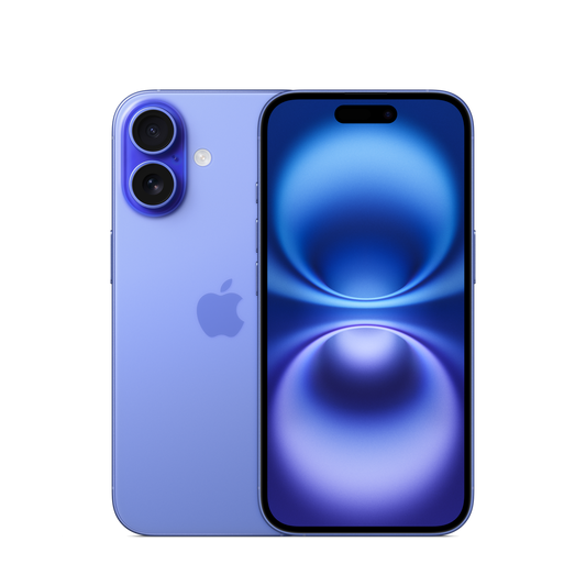Apple iPhone 16 blu oltremare, immagine illustrativa del modello