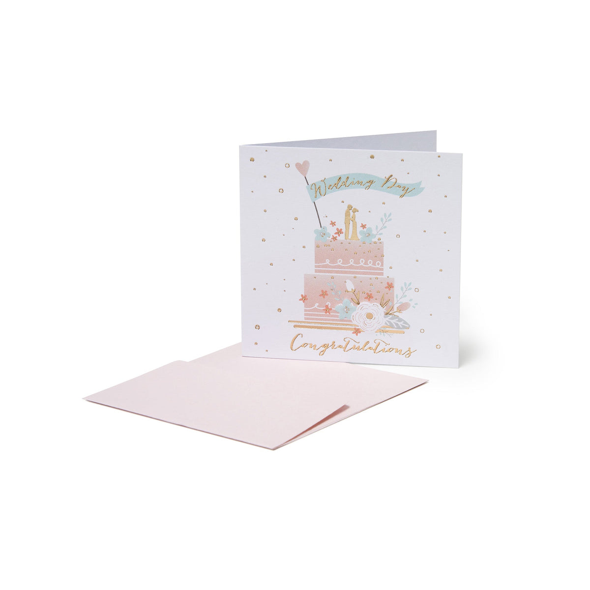 Mini biglietto Wedding Cake Legami 7x7, alta risoluzione