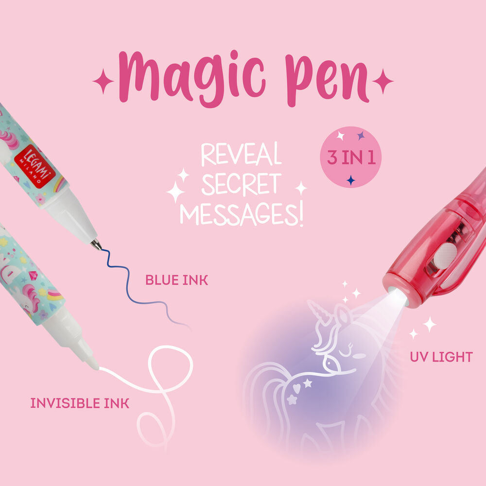 Legami Magic Pen Unicorn lato