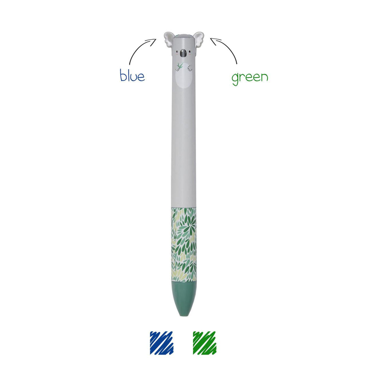 CLICK&CLACK TWO COLOR PEN - HUG ME