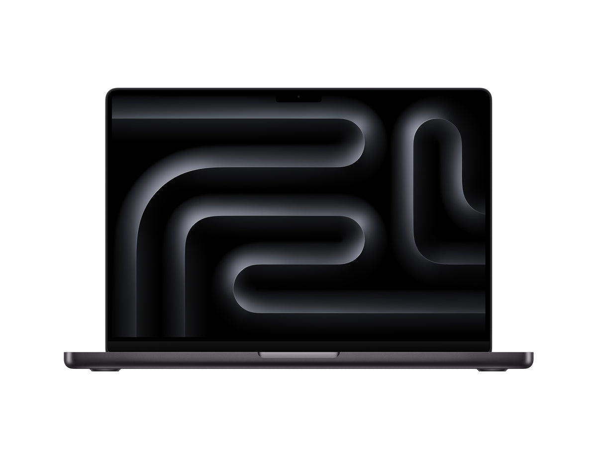 Apple MacBook Pro 14″ M4 Nero siderale ricondizionato, vista frontale