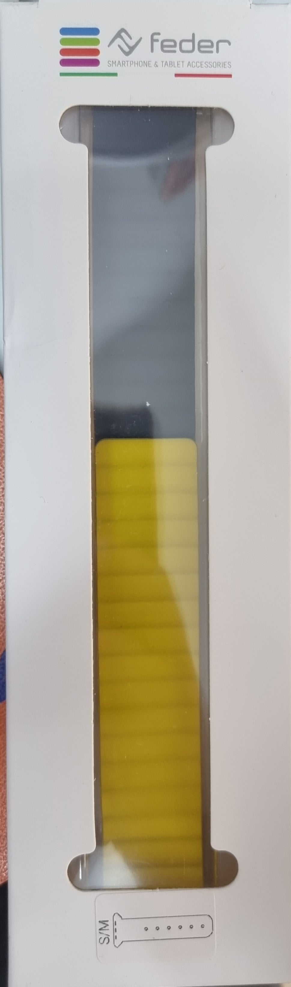 cinturino federApple Watch giallo