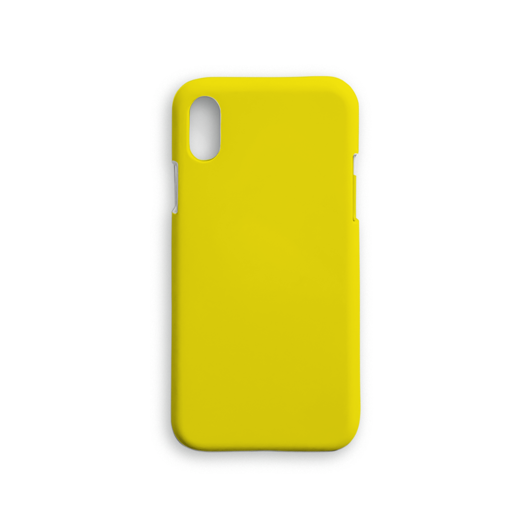 cover silicone liquid per iPhone gialla