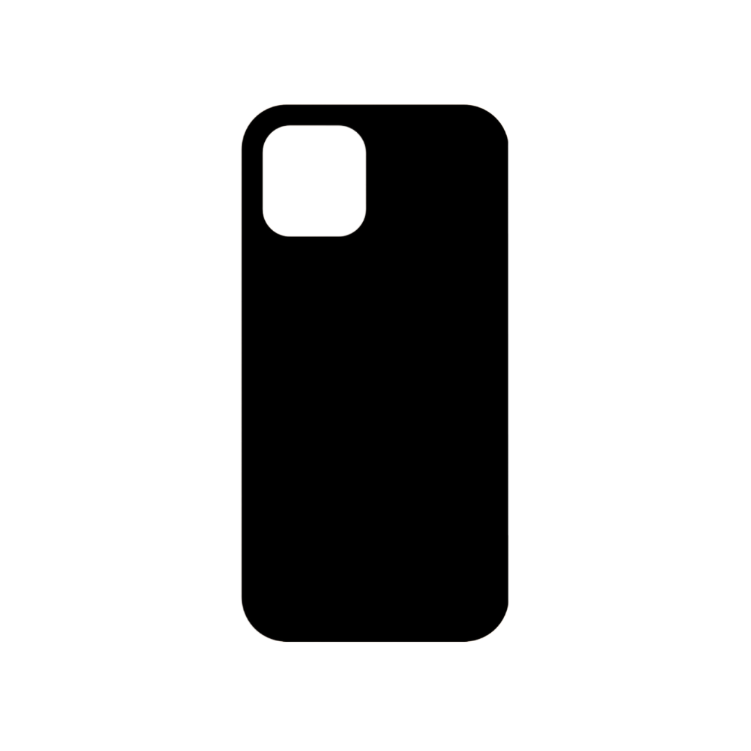 cover silicone liquid per iPhone nero