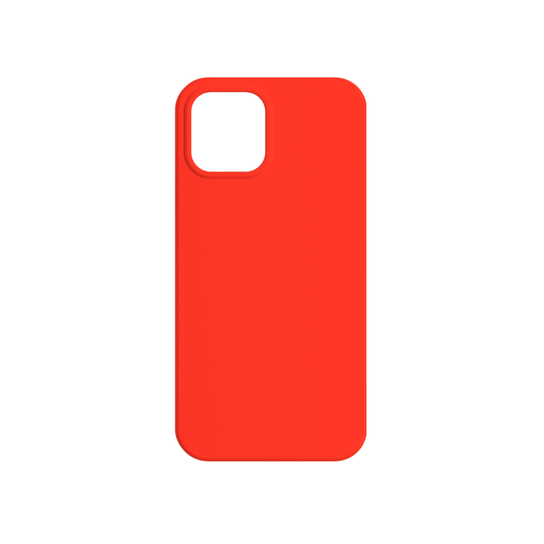 cover silicone liquid per iPhone rosso