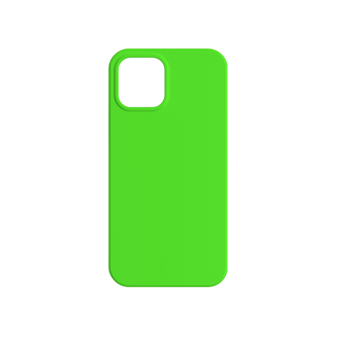 cover silicone liquid per iPhone verde