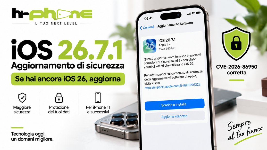 iOS 26.7.1: aggiornalo subito se non sei ancora passato a iOS 27