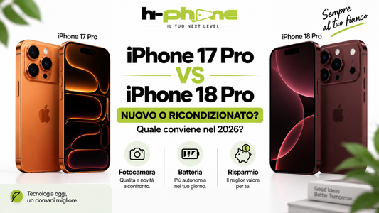 iPhone 17 Pro ricondizionato o iPhone 18 Pro nuovo? Le differenze e quale conviene comprare nel 2026