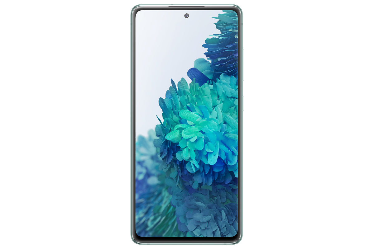 Samsung Galaxy S20 FE 128GB G780G — Verde — foto ufficiale Samsung, immagine illustrativa del modello
