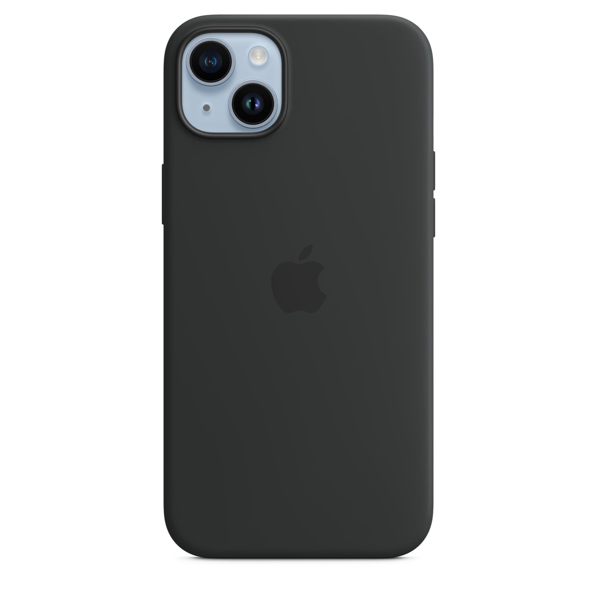 Cover Apple in silicone MagSafe per iPhone 14 Plus – Mezzanotte