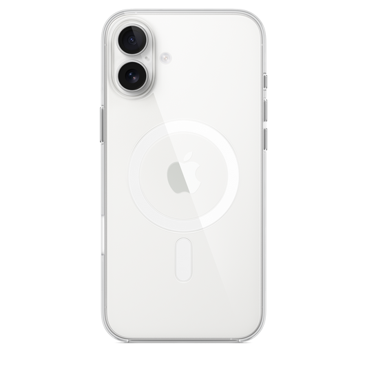 Cover Apple trasparente MagSafe per iPhone 16 Plus