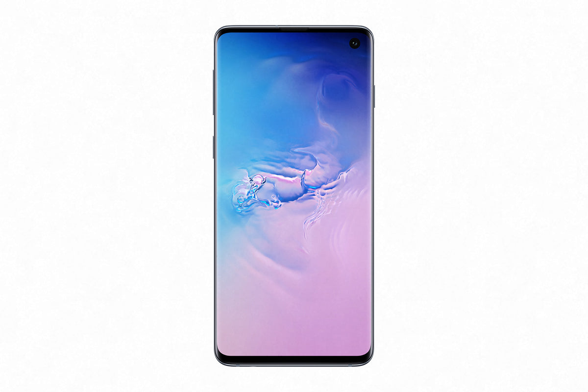 Samsung Galaxy S10 128GB G973F — Blu — foto ufficiale Samsung, immagine illustrativa del modello
