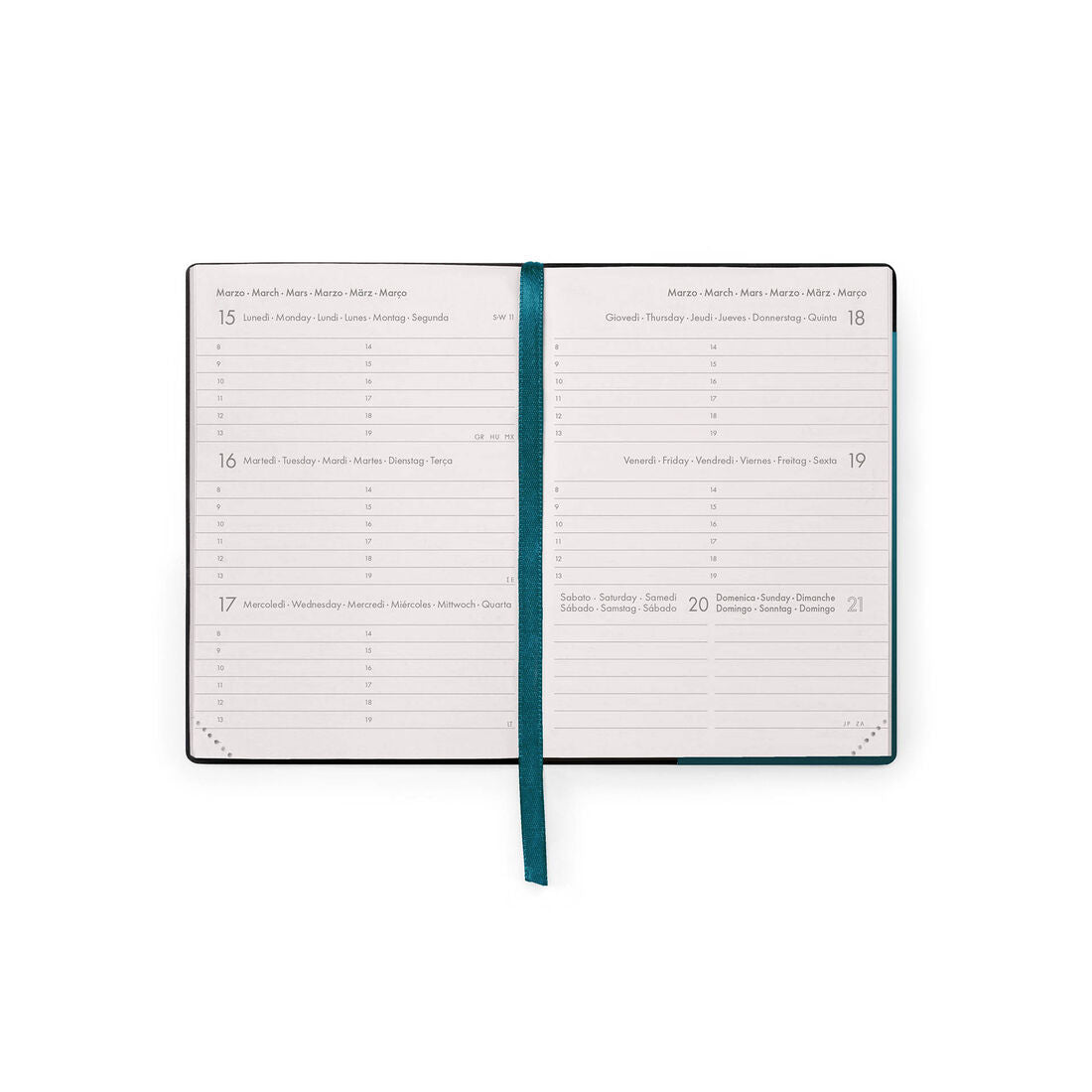 Legami Agenda Settimanale Small 2027 Deep Teal, foto ufficiale 3