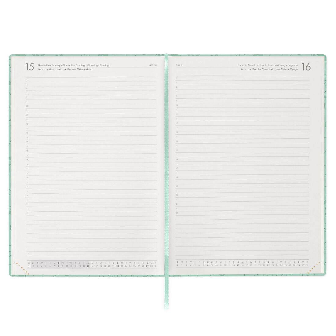 Legami Agenda Giornaliera Maxi 13 Mesi 2027 Botanic Garden, foto originale 3