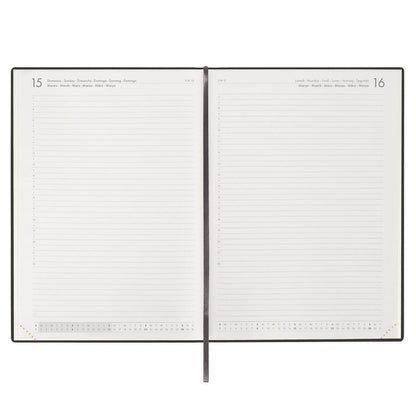 Legami Agenda Giornaliera Maxi 13 Mesi 2027 Black Suit, foto originale 3