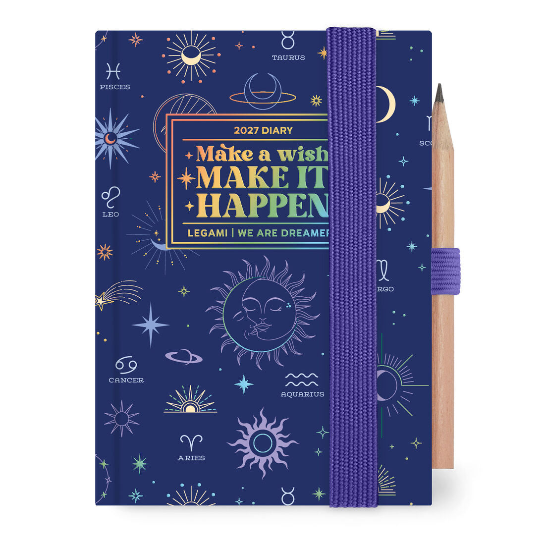 Legami Agenda Bigiornaliera Mini 12 Mesi 2027 Celestial, fotografia 1