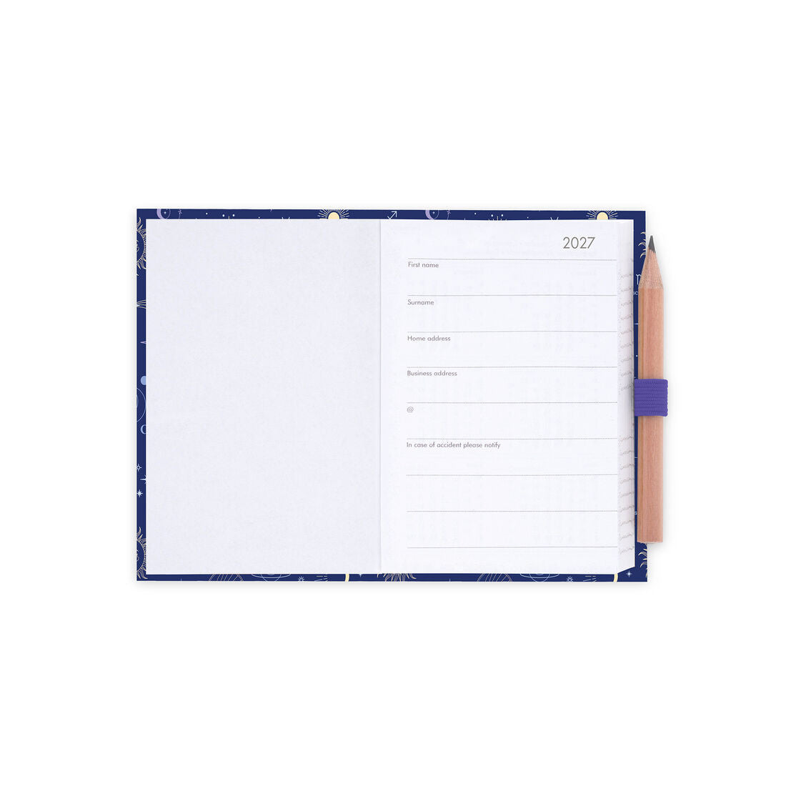 Legami Agenda Bigiornaliera Mini 12 Mesi 2027 Celestial, fotografia 3