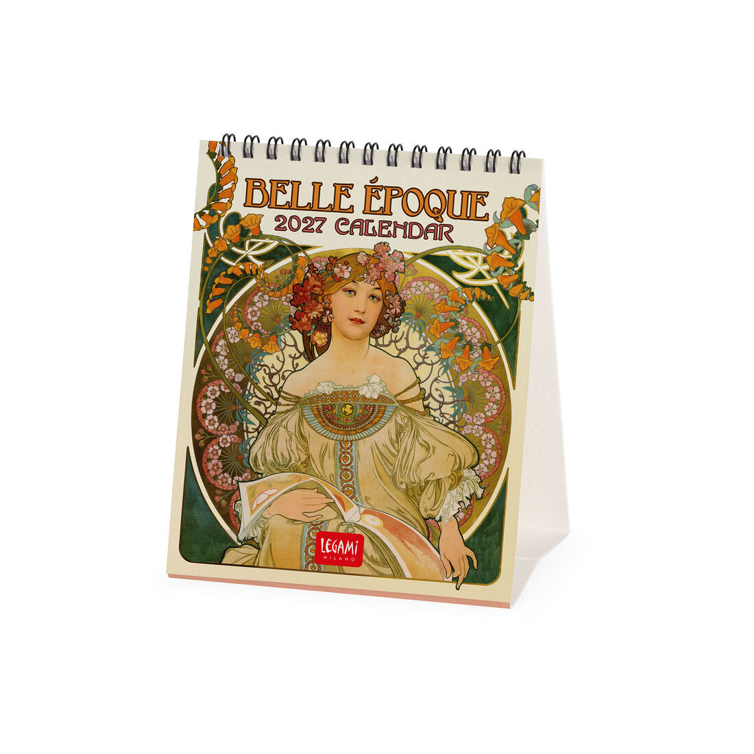 Legami Calendario da Tavolo 2027 Belle Époque 12 x 14,5 cm, foto ufficiale 1