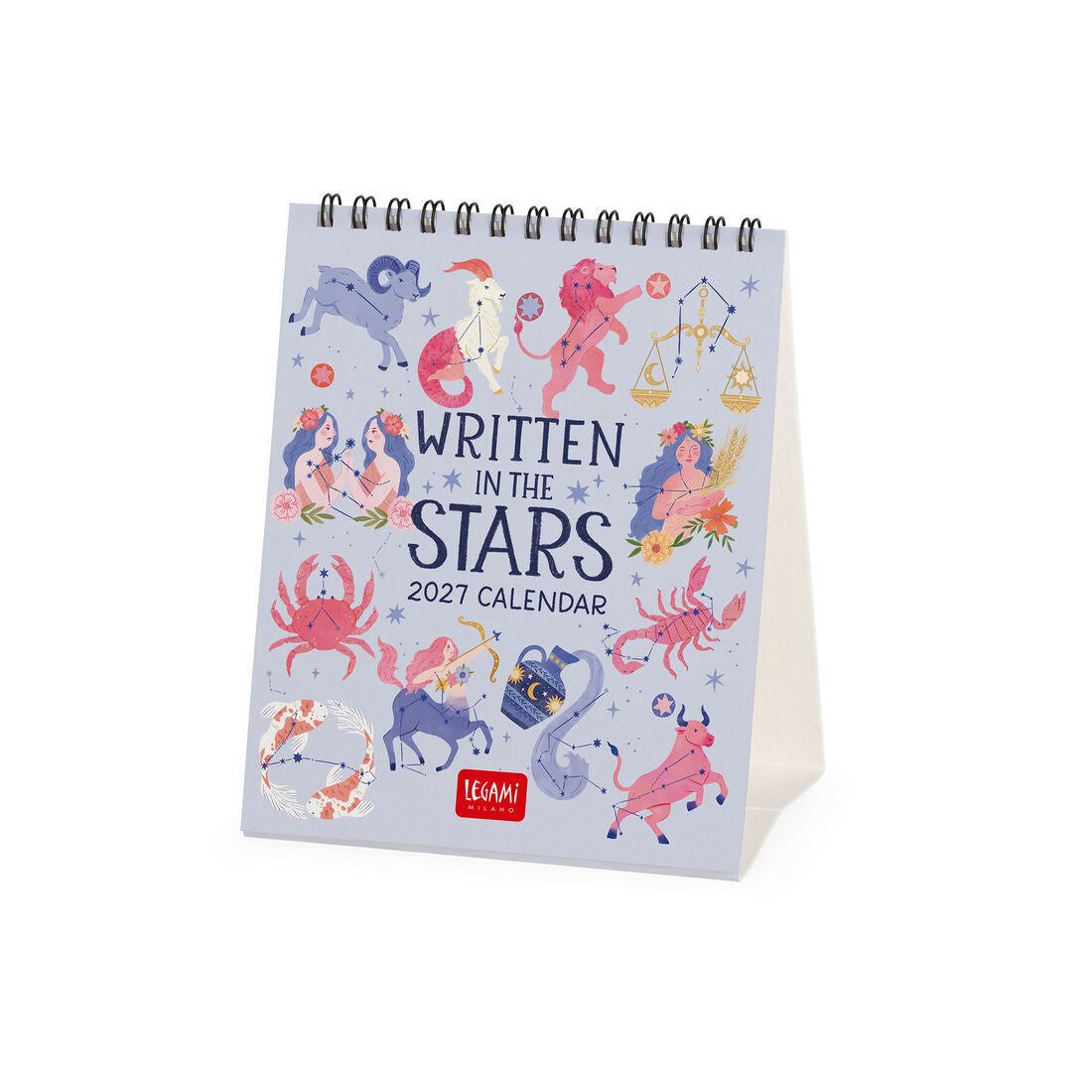 Legami Calendario da Tavolo 2027 Written in the Stars 12 x 14,5 cm, foto ufficiale 1