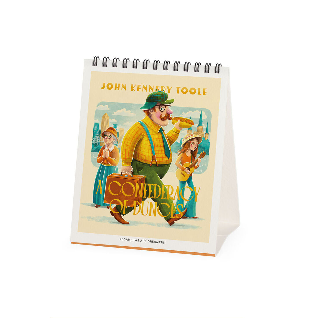 Legami Calendario da Tavolo 2027 Book Lover's 12 x 14,5 cm, foto ufficiale 2