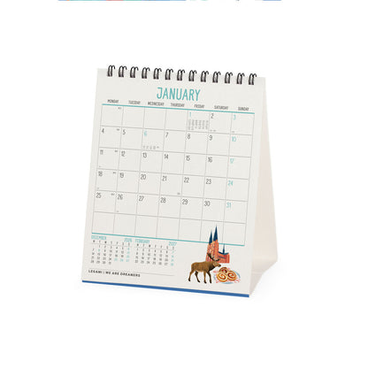 Legami Calendario da Tavolo 2027 Let's Travel the World, fotografia 3