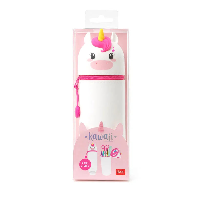 Astuccio Legami Kawaii 2 in 1 in silicone