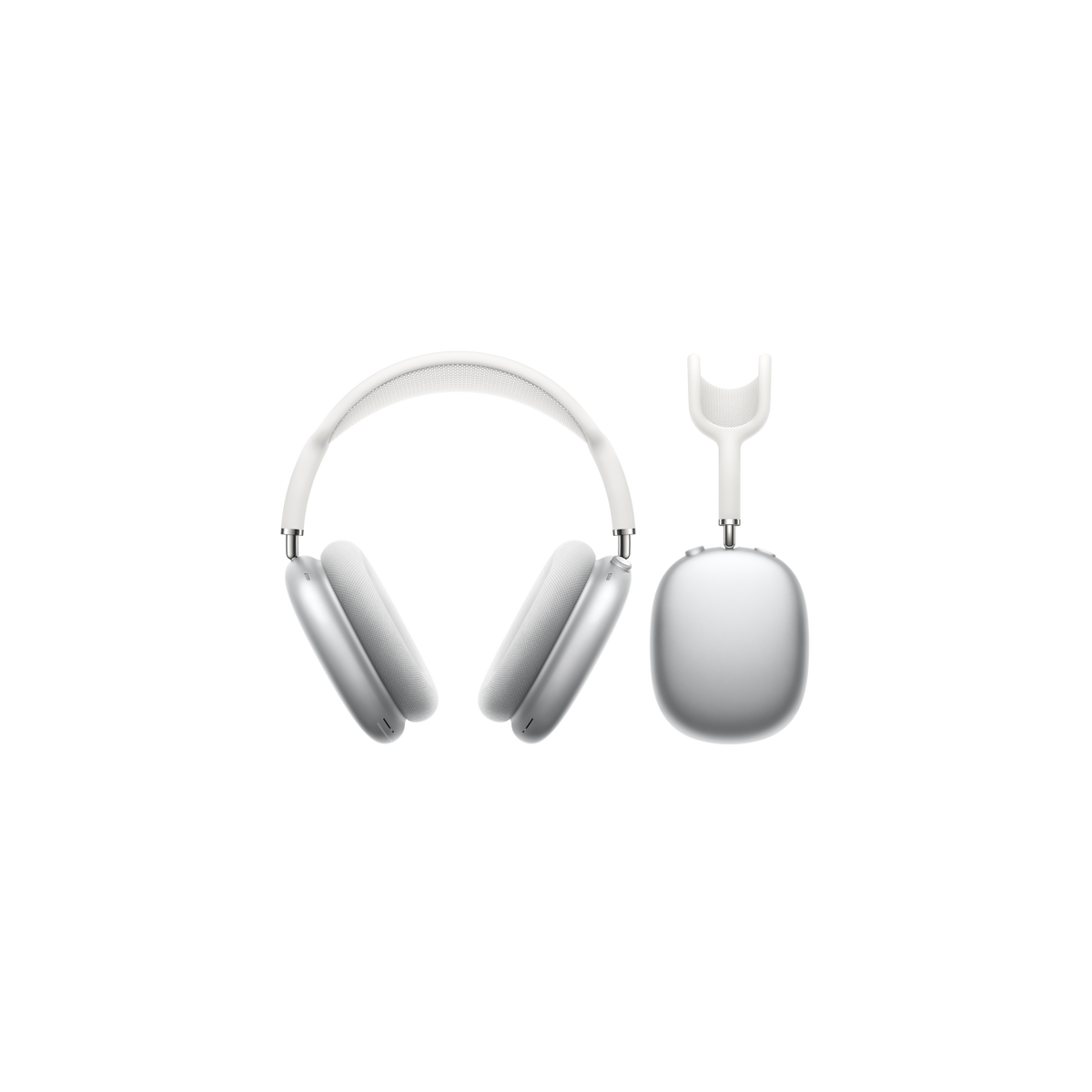 Apple AirPods Max ricondizionati — Argento — immagine del modello e colore, alta risoluzione