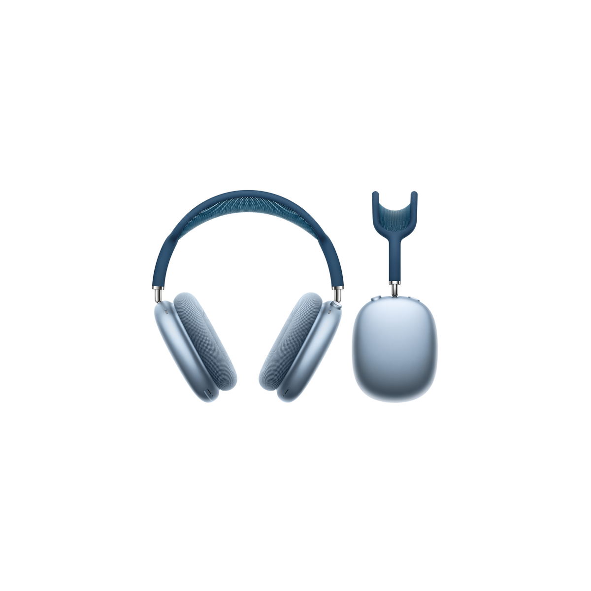 Apple AirPods Max ricondizionati — Azzurro — immagine del modello e colore, alta risoluzione