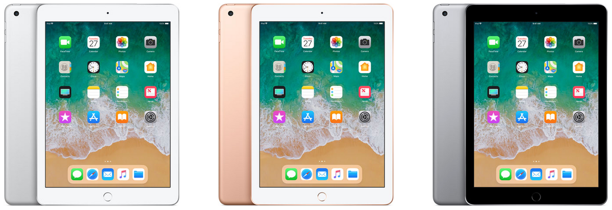 Apple iPad 9.7″ 6th Gen (2018) 32GB WiFi ricondizionato – immagine illustrativa del modello