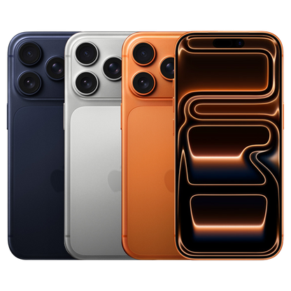 Apple iPhone 17 Pro Max – gamma colori, immagine illustrativa