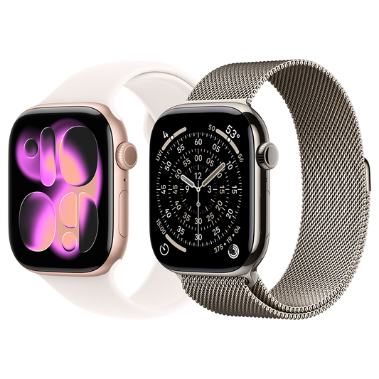 Apple Watch Series 11 ricondizionato – foto illustrativa della gamma; vedere la variante per colore e cinturino