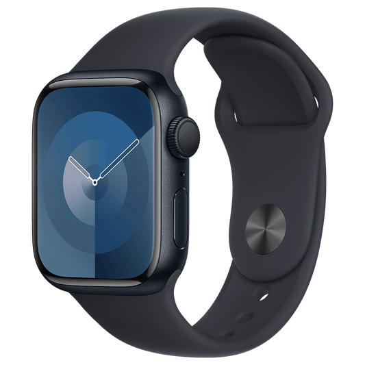 Apple Watch Series 9 ricondizionato – foto illustrativa della gamma; vedere la variante per colore e cinturino