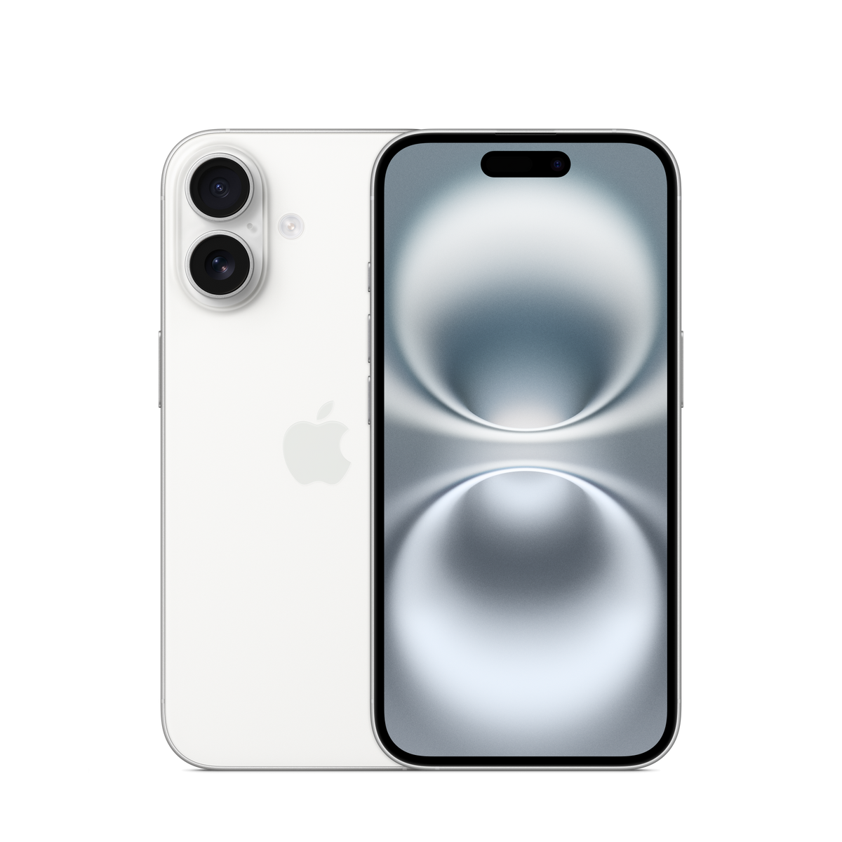 Apple iPhone 16 bianco, immagine illustrativa del modello