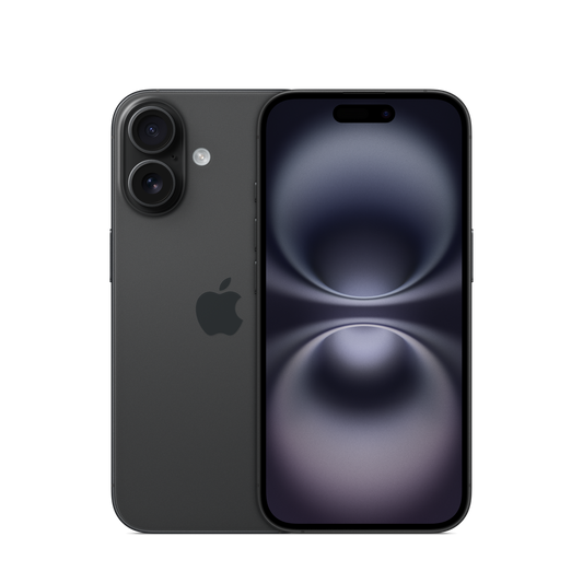 Apple iPhone 16 nero, immagine illustrativa del modello