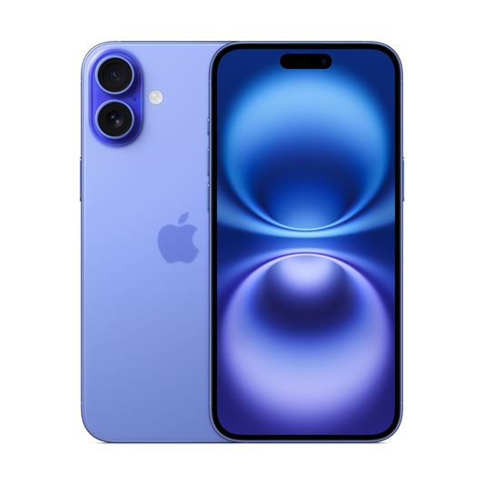 Apple iPhone 16 Plus blu oltremare, immagine illustrativa del modello
