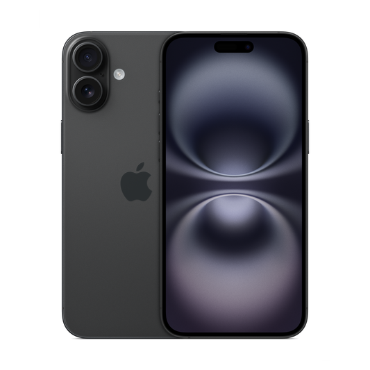 Apple iPhone 16 Plus nero, immagine illustrativa del modello