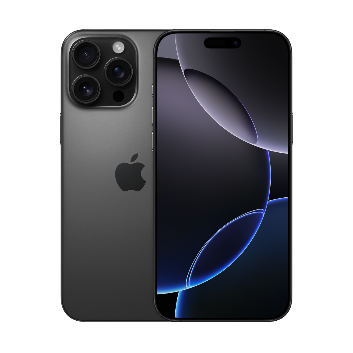 Apple iPhone 16 Pro Max titanio nero, immagine illustrativa del modello