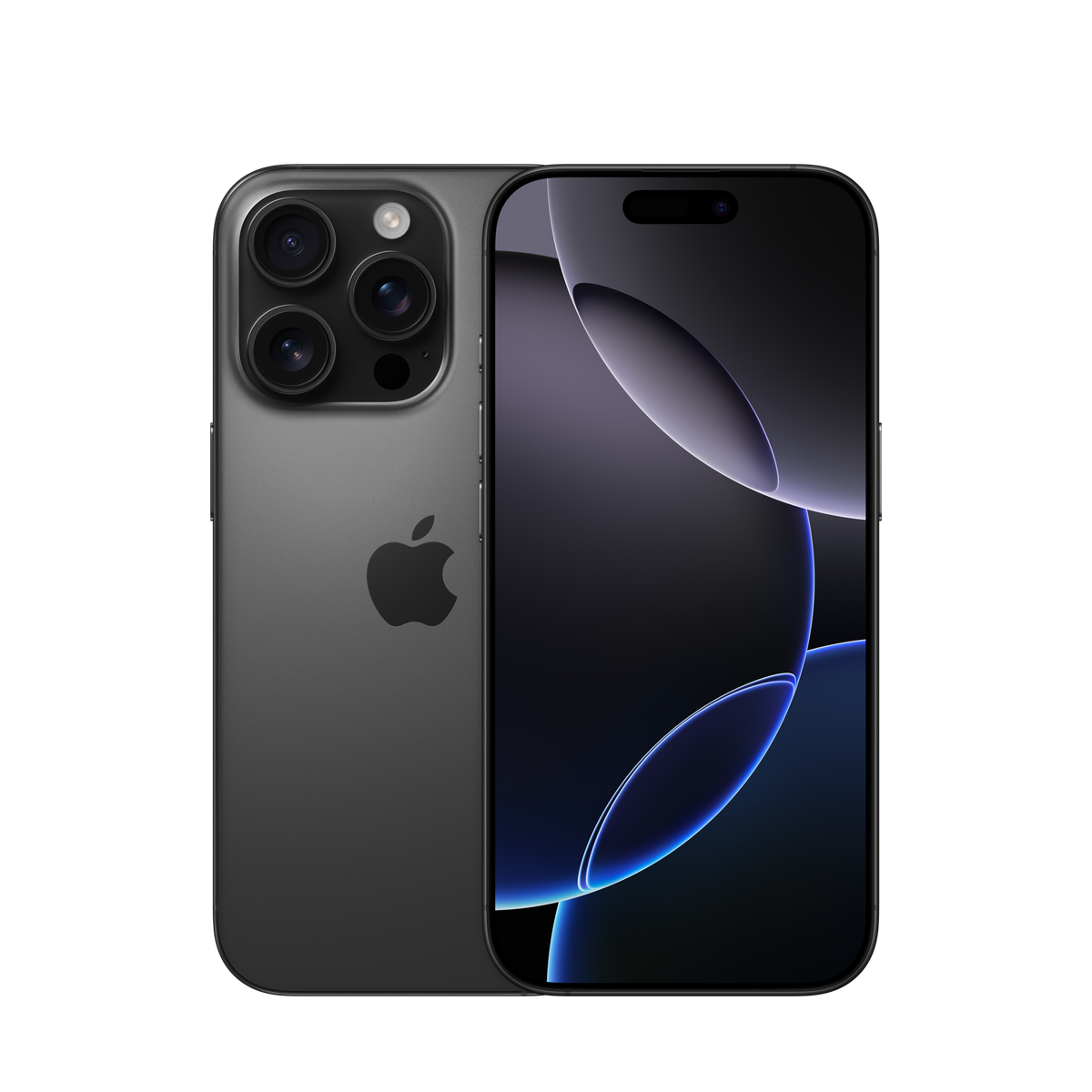 Apple iPhone 16 Pro titanio nero, immagine illustrativa del modello