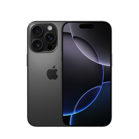 Apple iPhone 16 Pro titanio nero, immagine illustrativa del modello