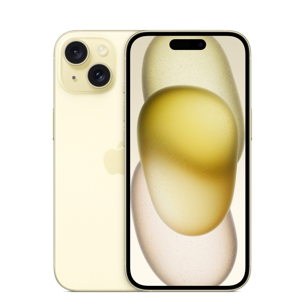 Apple iPhone 15 ricondizionato, Giallo - immagine illustrativa del modello