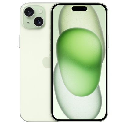 Apple iPhone 15 Plus ricondizionato, Verde - immagine illustrativa del modello