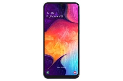 Samsung Galaxy A50 — Bianco — foto ufficiale Samsung