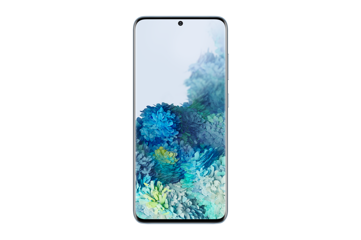 Samsung Galaxy S20 5g — Blu — foto ufficiale Samsung