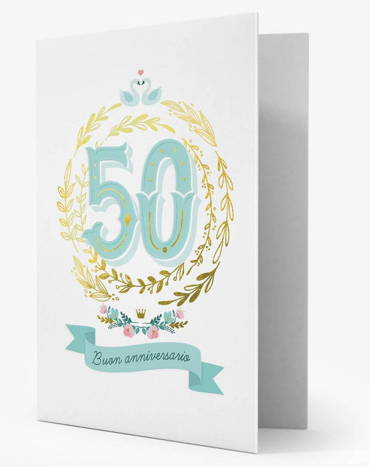 Legami Biglietto d'Auguri 50 Anni Insieme - seconda foto