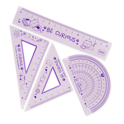 Legami You Rule! Kitty Set Geometria 4 Pezzi, fotografia 1