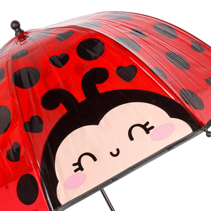 Legami Dancin' in the Rain Ombrello Bambini Ladybug Coccinella - vista 2