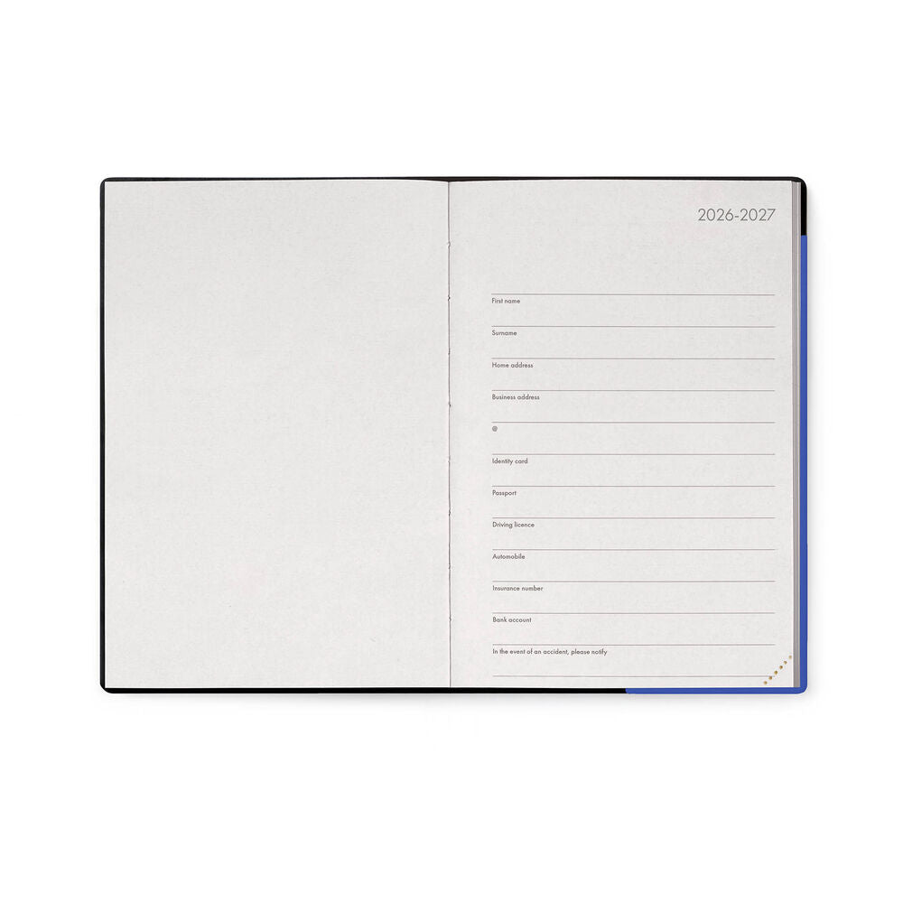 Legami Agenda Settimanale Medium 16 Mesi 2026/2027 Eclectic Blue, foto 2